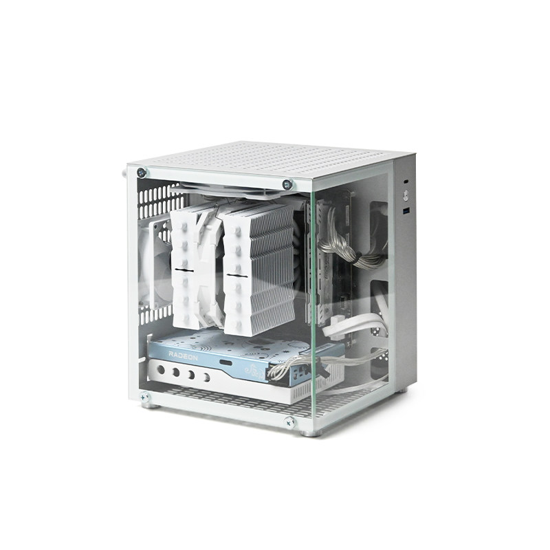 Gabinete de PC ITX Portátil de - Portable Aluminum Itx Case Carry Handle avaliação e preço